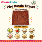 Titaura Nepali Combo Pack of 6 | Piro Masala , Chatpata & Sweety & Salty Titora
