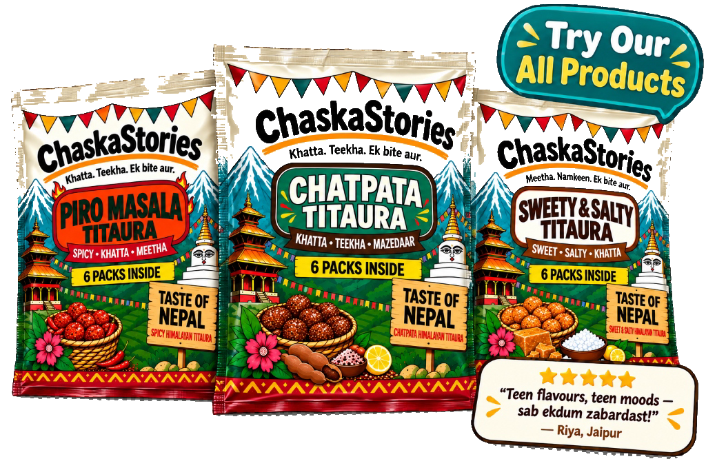 ChaskaStories Titaura Pouches